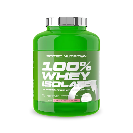 Scitec Nutrition 100% Whey Isolate 2kg - Jordgubb