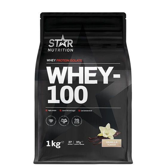 Star Nutrition Whey 100 - Vanilj