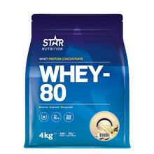  Star Nutrition Whey 80 4kg - Vanilj