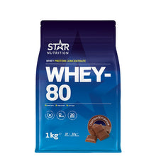  Star Nutrition Whey 80 1kg - Choklad
