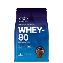  Star Nutrition Whey 80 1kg - Double Rich Chocolate