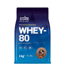  Star Nutrition Whey 80 1kg - Choklad Hasselnöt