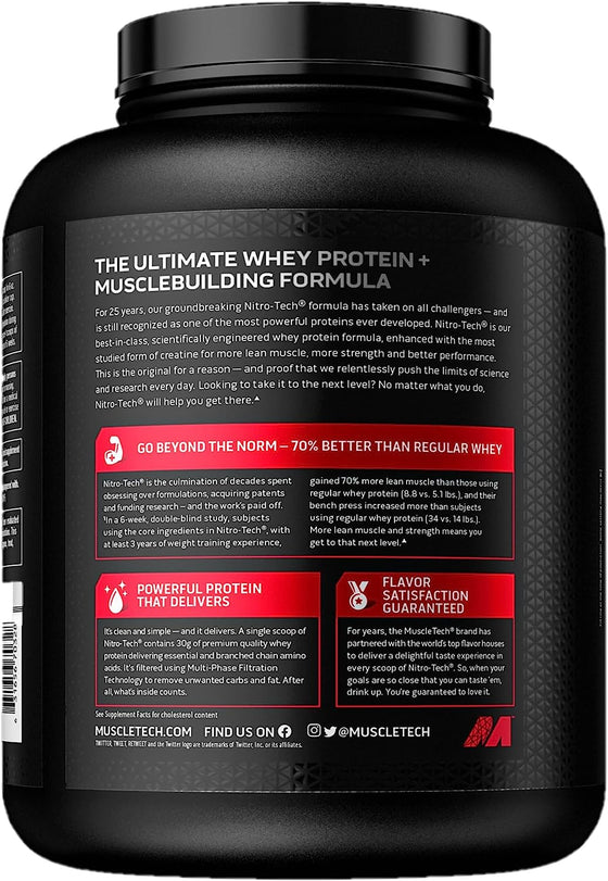 Muscletech Nitro Tech Isolate - Milk chocolate