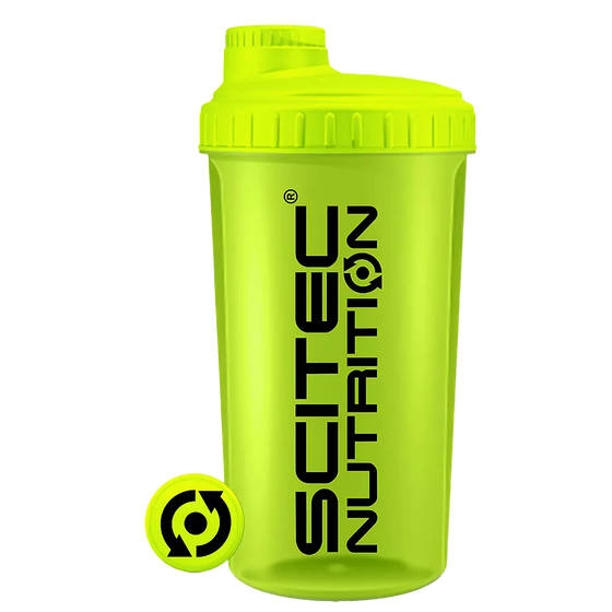 Scitec Shaker 700ml Green Yellow
