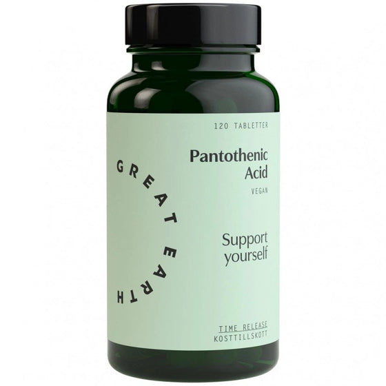 Pantothenic Acid, 1000 mg, 90 tabletter