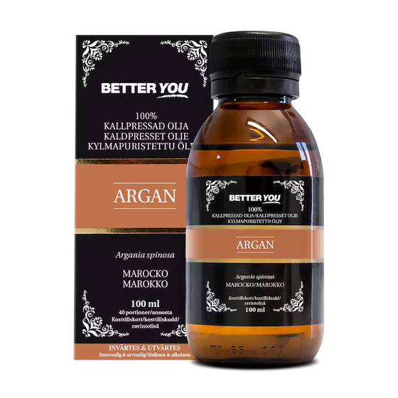 Better you Arganolja - Kallpressad 30 & 100 ml