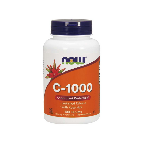 NOW Vitamin C-1000 SR 100 tabletter