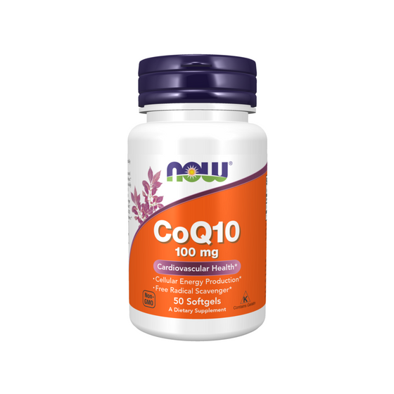 NOW CoQ10 100 mg 50 softgels