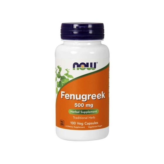 NOW Fenugreek 500mg 100 vegkapslar