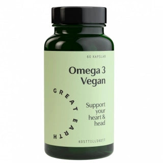 Omega-3 Vegan, 60 kapslar