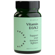  Vitamin D3/K2 2000 I.E, 60 caps