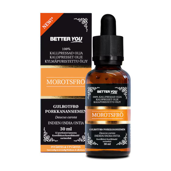 Better you Morotsfröolja - Kallpressad 30ml