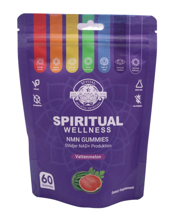 Spiritual Wellness | NMN Gummies | Stödjer NAD+ Produktion