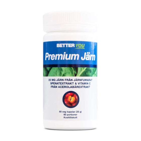 Better you Premium järn 60veg kapslar
