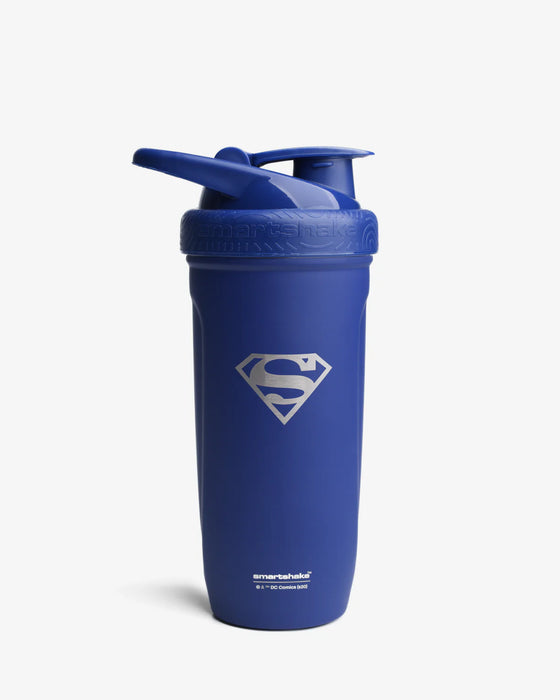Reforce Stainless Steel Superman Navy Blue 900ml Shaker