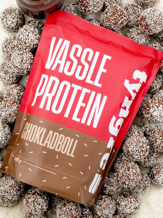 Vassle Chokladboll från Tyngre - Proteinkraft i Små Bollar