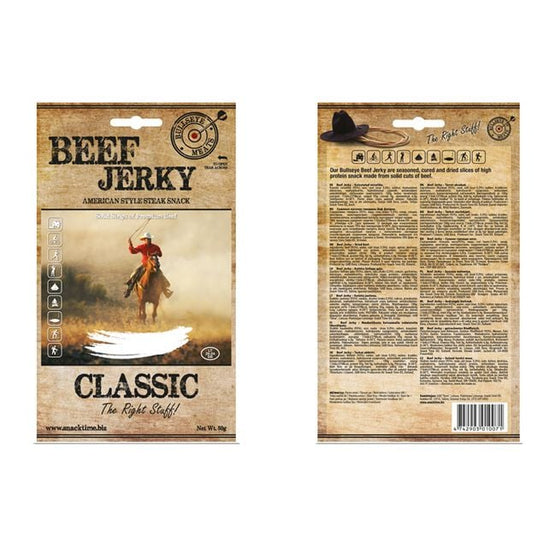 Beef Jerky, 50 g Classic Flavour