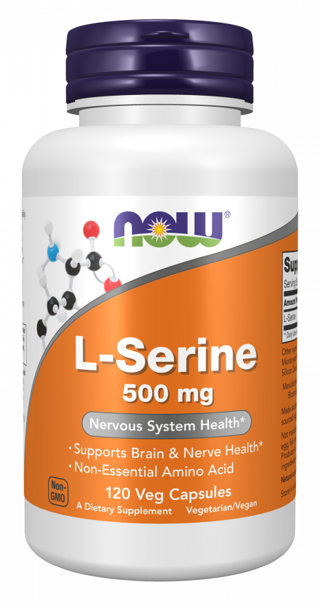 L-Serine 500 mg 120 vegcaps
