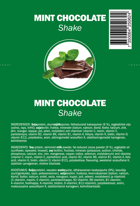 Slanka Deli Diet - Mint Chocolate Shake