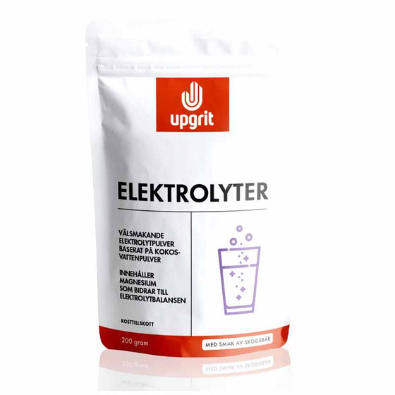 Upgrit Elektrolyter Skogsbär 200 gram