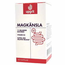  Upgrit Magkänsla Mjölksyrabakterier 60 kapslar