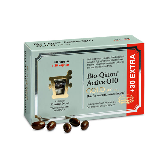 Bio-Qinon Active Q10 Gold 100mg 60k + 30k