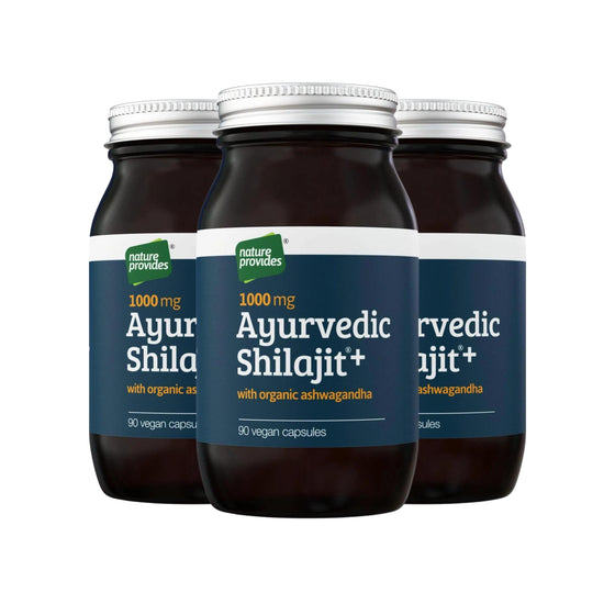 Ayurvedic Shilajit+ Ashwagandha 3x90k